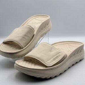 Vionic Rejuvenate Unisex Slide Recovery Sandals Cream